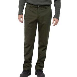 Magnum Men's Size 40X32 Green Microfleece Lined Work Pants NWT